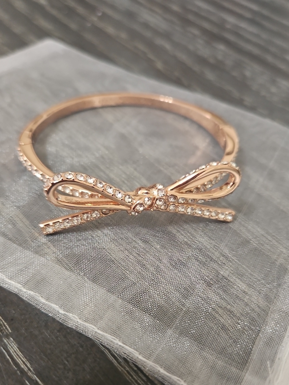 Kate Spade Rose Gold Bow Bracelet
